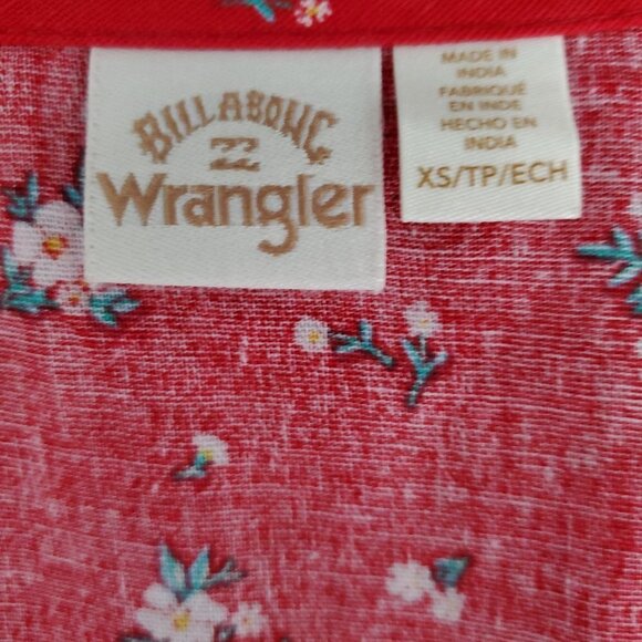 Billabong x Wrangler Falling For You Mini Dress - Picture 4 of 13
